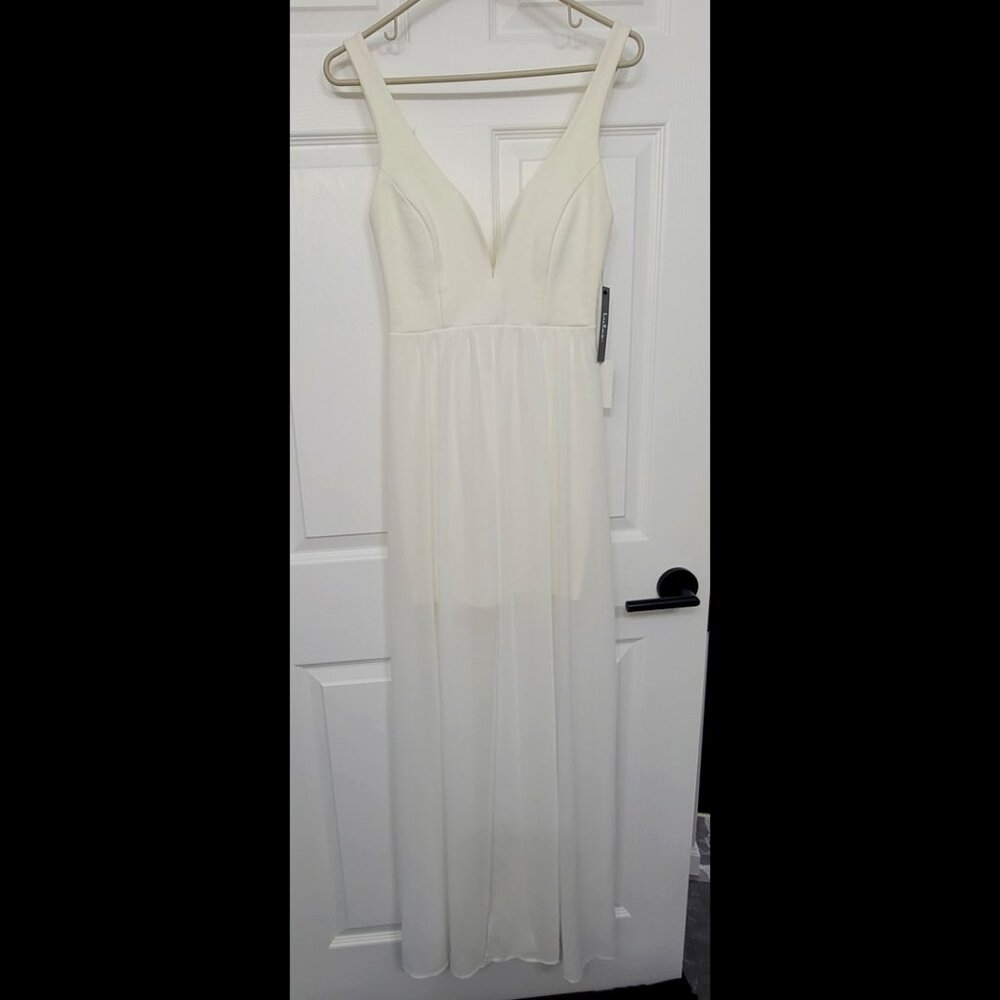 LULUS White Dress ~ BRIDAL SHOWER!